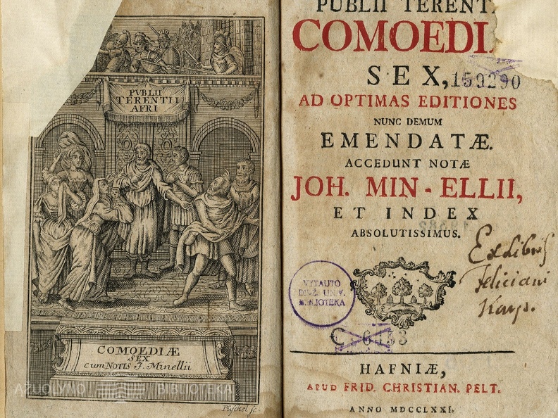 Comoediae... / Publius Terentius; accedunt notae Joh.