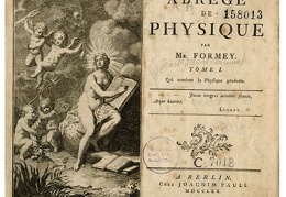 Abrege de phisique / [Jean Henri Samuel] Formey.