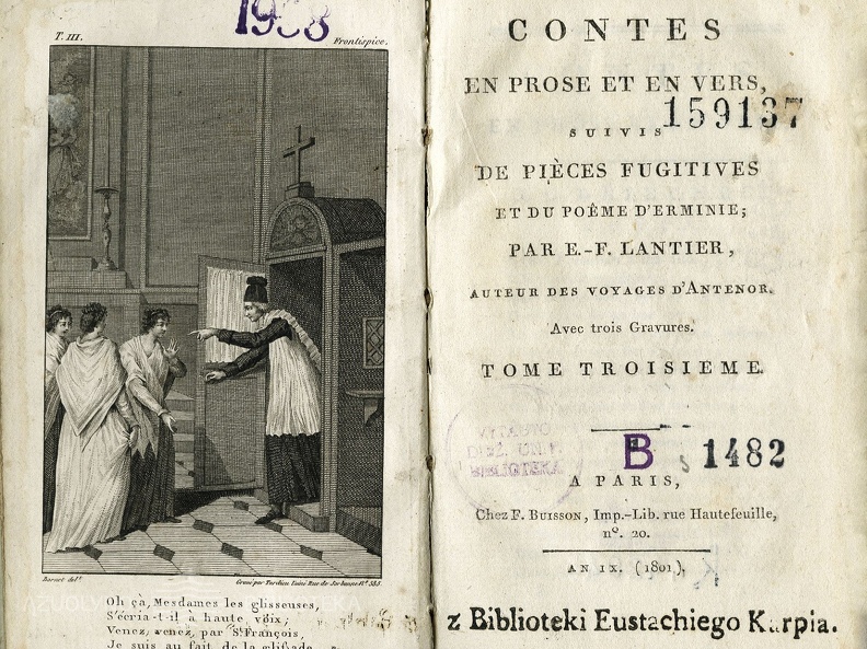 Contes en prose et en vers suivis de pieces fugitives