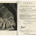 Fetes et courtisanes de la grece supplement