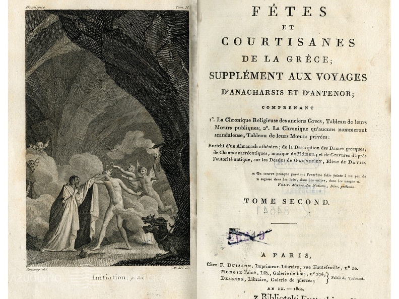 Fetes et courtisanes de la grece supplement