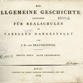Die allgemeine Geschichte für Realschulen