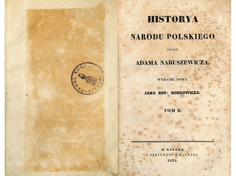 Historya narodu polskiego / Adam Naruszewicz;