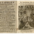 Metaphora Panegiryku žycia Ludzkiego  y Exordium