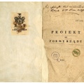 Proiekt do formy rzadu. – Warszawa: [s.n.], 1790.