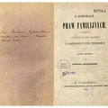 O dowodach praw familijnych a w szczegolnosci