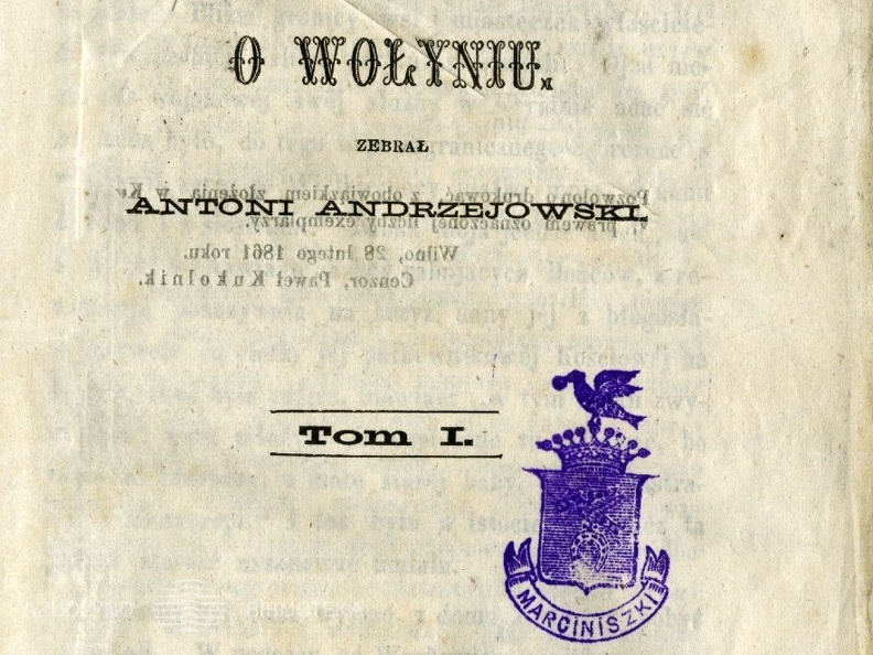 Ramoty starego detiuka o Wolyniu / Antoni Andrzejowski