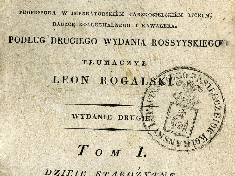 Historya powszechna krotko zebrana / Jan Kaydanow; tlumaczyl 