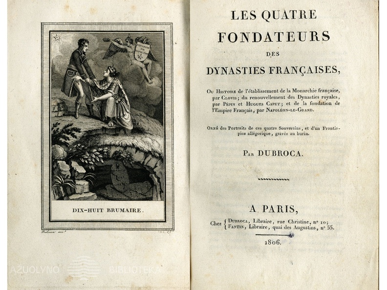 Les quatre fondateurs des dynasties francaises