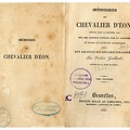 Memoires du chevalier d’eon... / Frederic Gaillardet. 
