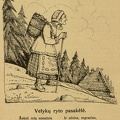 Eilėraščio „Velykų ryto pasakėlė“ iliustracija. Autorius Tetėnas.