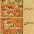 Komiksas „Velykų sapnas“ (pabaiga). Dailininkas A. Smetona. Saulutė, 1929, nr. 7, p. 143.