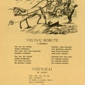 Giedriaus A. ir Imsrio Pr. eilėraščių iliustracijos. Dailininkas R. Veselauskas (Viesulas). Saulutė, 1947, nr. 3–4, p. 59.