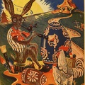 Velykinio žurnalo viršelis. Saulutė, 1948, nr. 3.