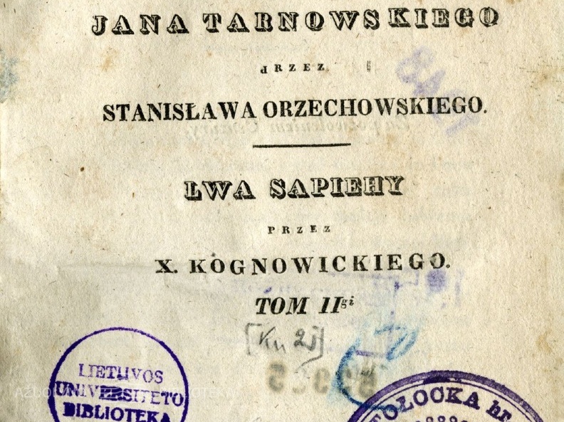 Žywoty slawnych polakow: Zycie Jana Tarnowskiego