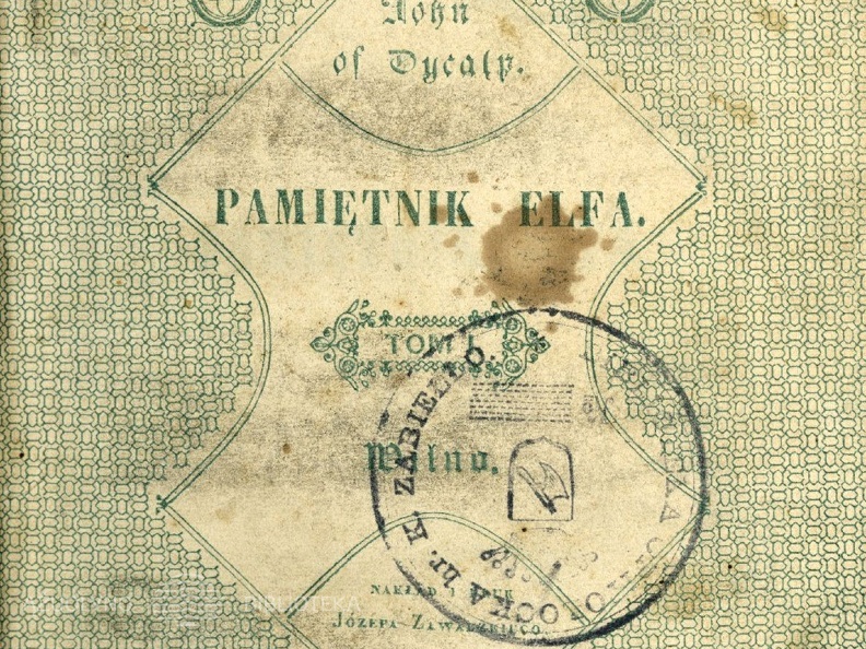 Pamiętnik Elfa / John of Dycalp