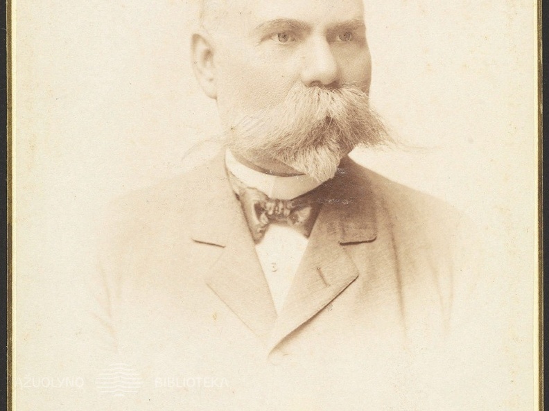 Pašušvio parko įkūrėjas A. Zaborskis.