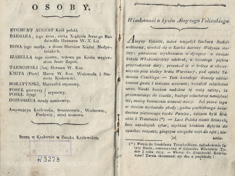 Barbara Radziwilowna: Tragedya w 5 aktach