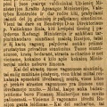 Dėl Joniškyje sulaikytų 3 vagonų: [bandymas pateisinti kontrabandą] / L. Bistras // Laisvė. – 1921, gruod. 23, p. 1.