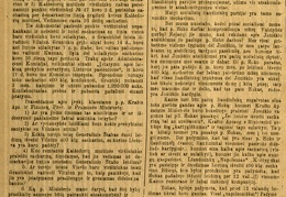 Iš „Napoleonų“ į „sacharininkus“: [Dėl K. Žuko leidimo išvežti 400 kg sacharino už demarkacijos linijos ir jo vaidmens sulaikant J. Purickio kontrabandą Joniškyje] / K. P.: [P. Karvelis] // Laisvė. – 1922, bal. 27, p. 2.