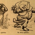 Senovės apaštalas. Šių dienų apaštalas: [J. Purickio karikatūra] // Socialdemokratas. – 1923, bal. 22, p. 1.