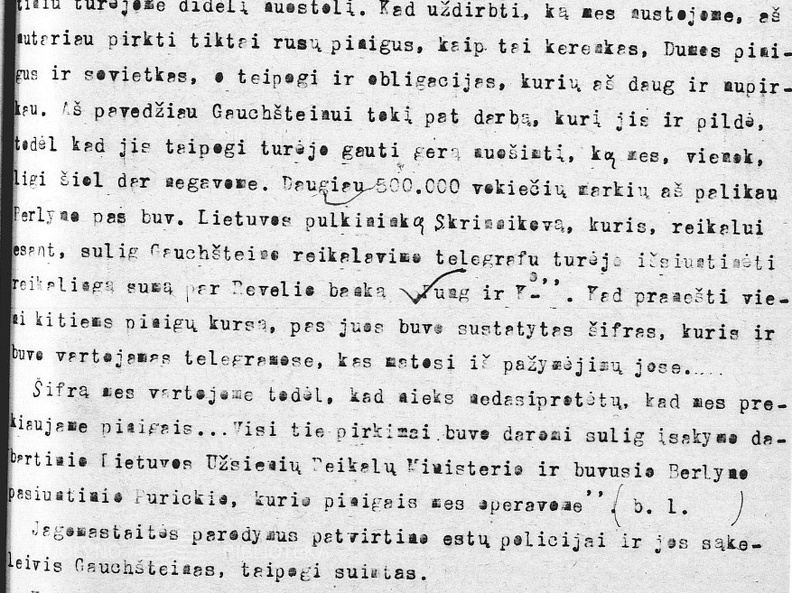 Lietuvos teisingumo ministerijos ypatingai svarbioms byloms teismo tardytojo Z. Toliušio nutarimas dėl bylos J. Purickiui iškėlimo sąryšyje su A. Voldemaro straipsniu „Teisman“ laikraštyje „Lietuvių balsas“.