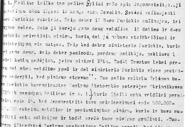 Lietuvos teisingumo ministerijos ypatingai svarbioms byloms teismo tardytojo Z. Toliušio nutarimas dėl bylos J. Purickiui iškėlimo sąryšyje su A. Voldemaro straipsniu „Teisman“ laikraštyje „Lietuvių balsas“.