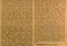 Seimo atst. Siksto Riaukos paklausimas Teising. min. dėl buvusio Užs. Reikalų Min. daktaro Juozo Purickio ir buvusio Min. Pirm. ir Užs. Reik. Min. prof. Augustino Voldemaro bylų // Lietuvos Respublika. Seimas.