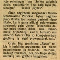 Vengia teismo: [J. Purickis] // Lietuvos žinios. – 1925, saus. 31 (Nr. 25), p. 1–2.