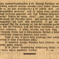 „Krikščionių“ subruzdimas dėl kun. Purickio // Lietuvos ūkininkas. – 1925, Nr. 5, p. 1–2.