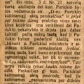 „Kas kaltas, ar Purickis, ar tauta“ / R-bas // Lietuvos žinios. – 1925, vas. 5, p. 1.