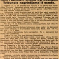 Kun. Purickio ir kitų byla Vyriausiajam Tribunole nagrinėjama iš esmės; Teismas eina // Lietuvos žinios. – 1925, vas. 6, p. 1.