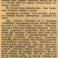 Kas dabar jiems tikės: [Apie neteisėtus kaltinimus J. Purickiui ir jo išteisinimą] / Arimo Žvirgždas: [P. Sruoginis] // Vienybė. – 1925, Nr. 9, p. 67.