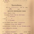Kauno apygardos teismo sprendimas dėl 1922 m. liepos 17 d. Kauno miesto ir apskrities pirmos nuovados Taikos teisėjo sprendimo Augustino Voldemaro, kaltinamo už K. Ambrozaičio įžeidimą per spaudą, byloje panaikinimo