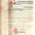 Kauno apygardos teismo sprendimo dėl apeliacijos Kauno antros nuovados Taikos teisėjo 1925 m. birželio 25 d. sprendimui A. Voldemaro byloje dėl J. Gabrio įžeidimo per spaudą nuorašas, skirtas J. Gabrio įgaliotiniui advokatui A. Tumėnui.