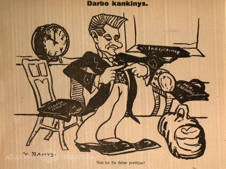 Darbo kankinys. Nuo ko čia dabar pradėjus?