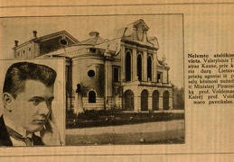 Nelemto atsitikimo vieta...: [nuotr] // Trimitas. – 1929, Nr. 20, p. 323.