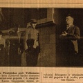 Ministeris Pirmininkas prof. Voldemaras ties savo butu (Lietuvos banko rūmuose)... // Trimitas. – 1929, Nr. 20, p. 326.
