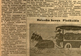 Ką p. Voldemaras dabar kalba // Dienos naujienos. – 1931, rugs. 3, p. 1.