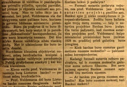 Vieno buto „istorija“: Ką sako Lietuvos banko valdytojo pavaduotojas p. Paknys apie ministeriui pirmininkui išnuomotą butą