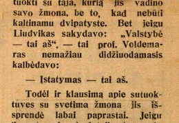 Baudžiamoji byla poniai Voldemarienei: [žinutė apie buvusią prof. A. Jaščenkos žmoną, gavusią A. Voldemaro žmonos pasą oficialiai nesusituokus] // Sekmadienis. – 1930, lapkr. 2, p. 1.