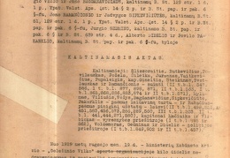 Kaltinamasis aktas A. Voldemaro ir kitų asmenų byloje už priklausymą „Geležinio vilko“ organizacijai ir priešvalstybinį veikimą