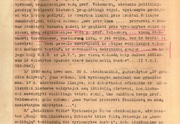 Kaltinamasis aktas A. Voldemaro ir kitų asmenų byloje už priklausymą „Geležinio vilko“ organizacijai ir priešvalstybinį veikimą