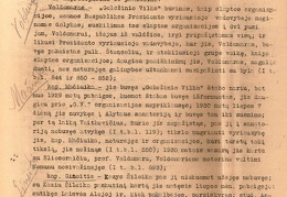 Kaltinamasis aktas A. Voldemaro ir kitų asmenų byloje už priklausymą „Geležinio vilko“ organizacijai ir priešvalstybinį veikimą