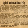 Aplink voldemarininkų bylą // Dienos naujienos. – 1931, rugpj. 19, p. 1.