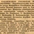 Voldemaras paleistas iš kalėjimo: Nepriklausomybės šventės proga Respublikos Prezidentas dovanoja likusias bausmes: prof. A. Voldemarui... 