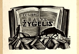 Balio Žygelio ekslibrisas