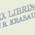 Rapolo Krasausko ekslibrisas