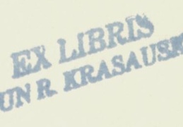 Rapolo Krasausko ekslibrisas