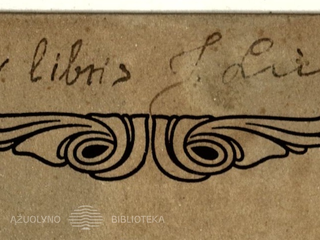J. Liutkaus ekslibrisas